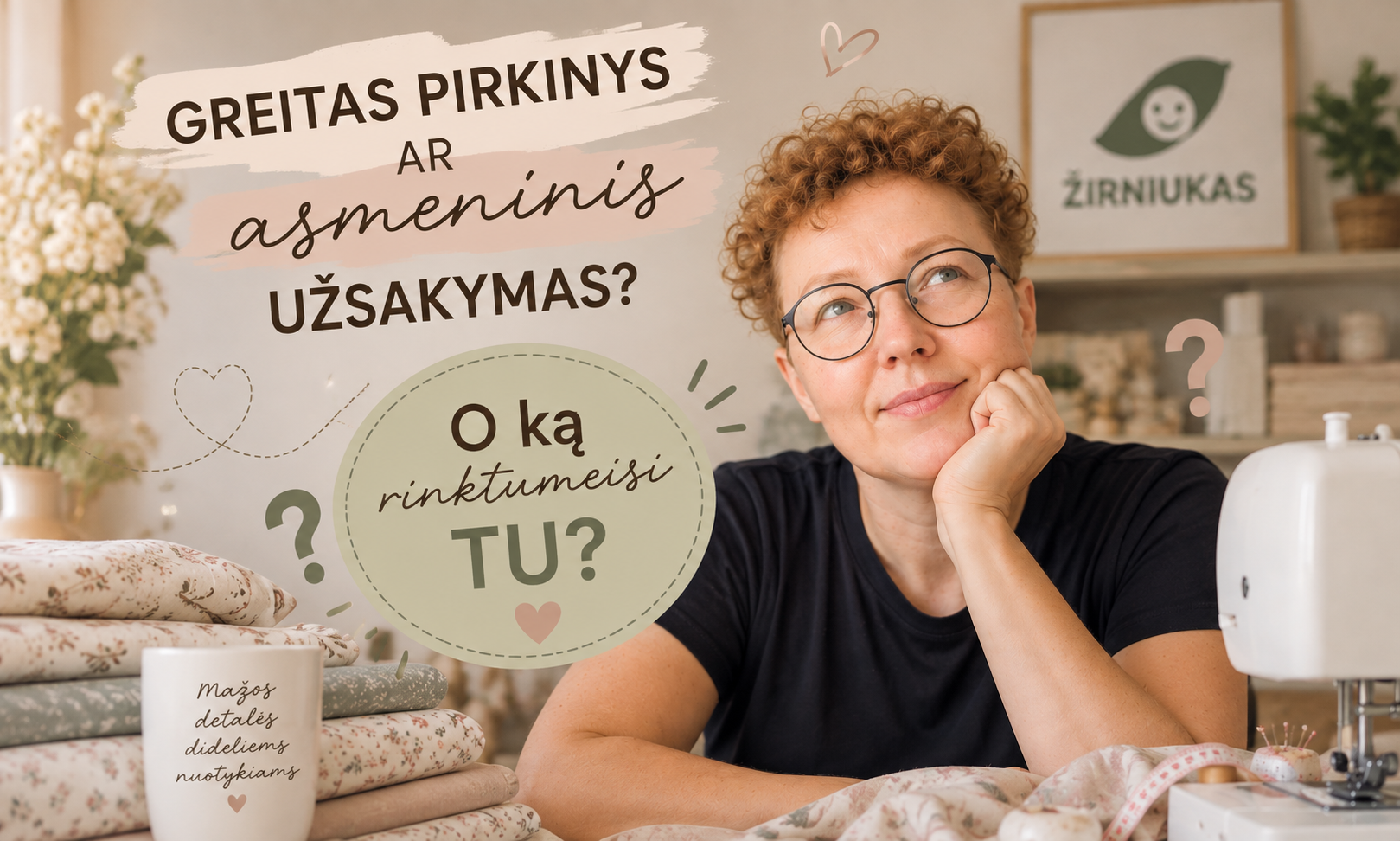 Greitas pirkinys ar asmeninis užsakymas: ką renkatės?