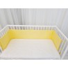 Yellow cot bumper | Žirniukas
