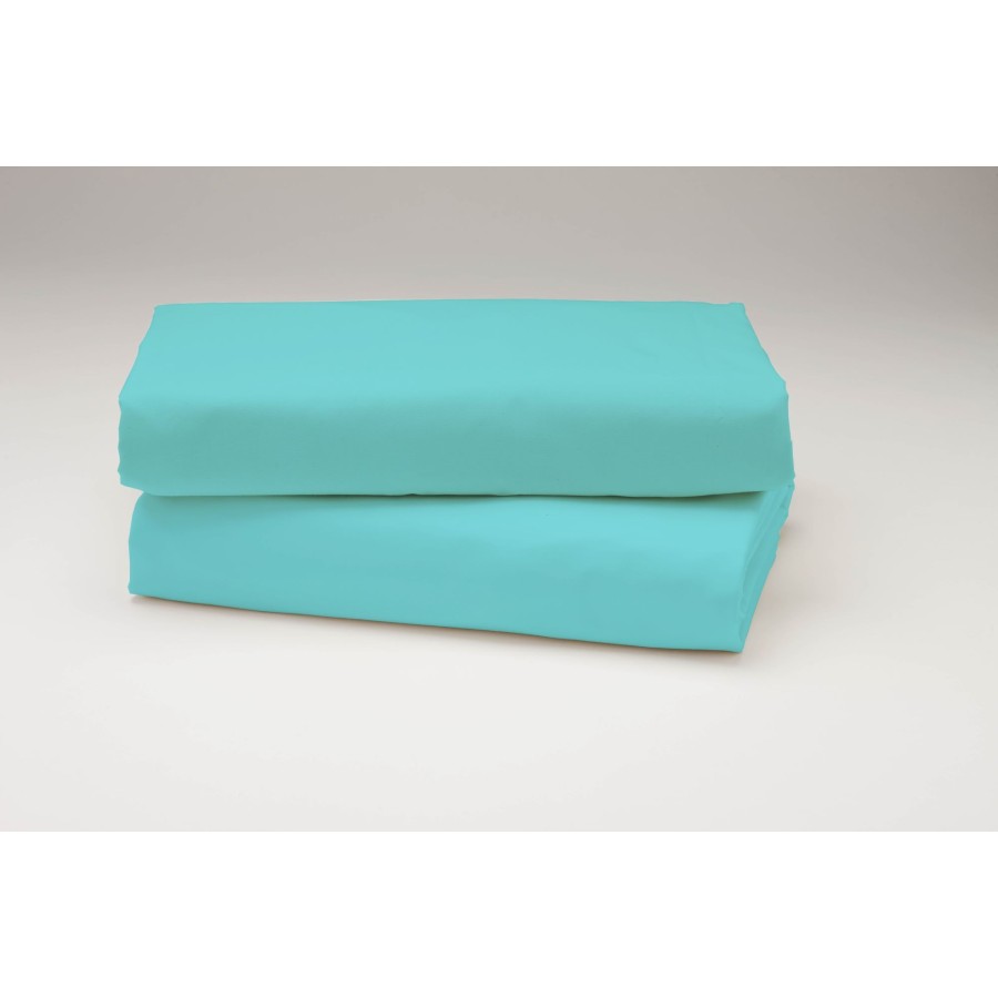 Mint green fitted sheet | Žirniukas
