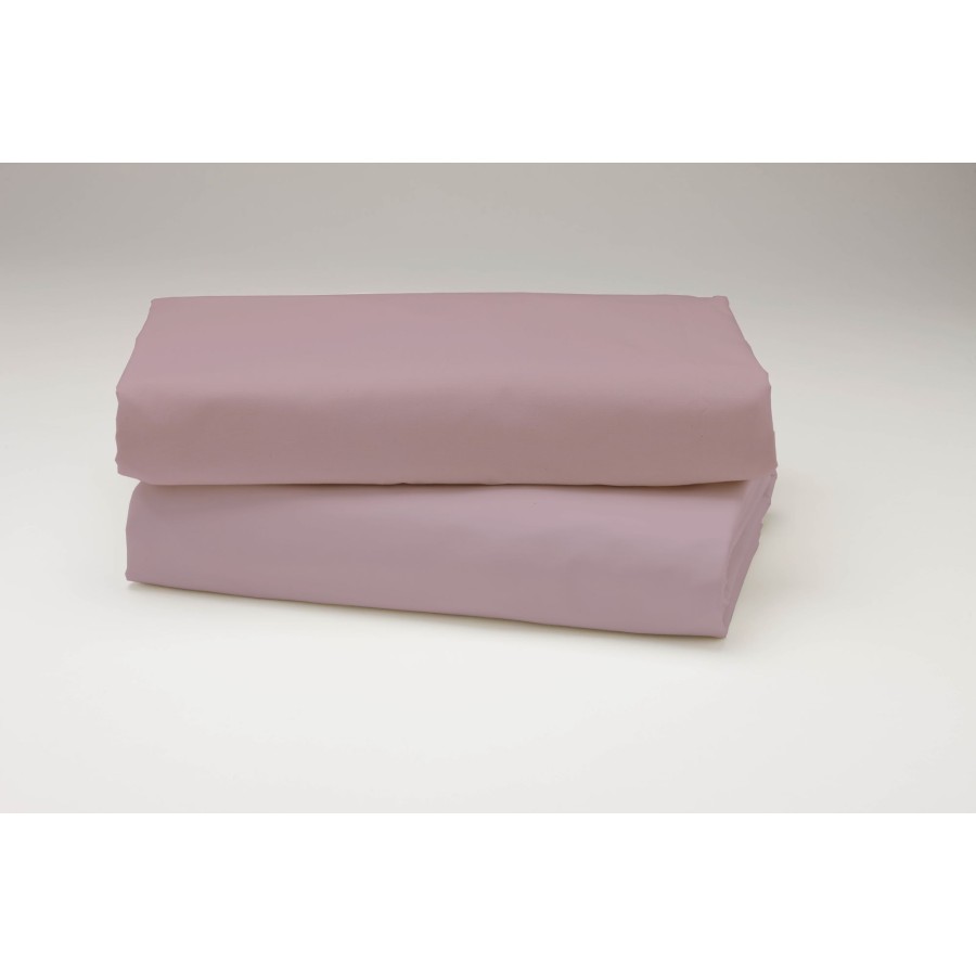 Dusty rose fitted sheet | Žirniukas