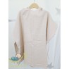 Cappuccino muslin poncho | Žirniukas