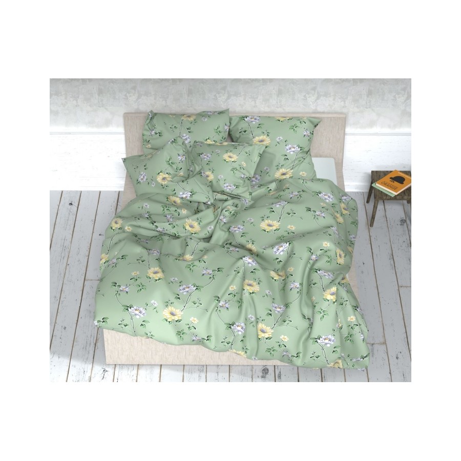 Spring Blossoms satin bedding set | Žirniukas