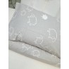 Sheep (Grey Background) bedding set | Žirniukas