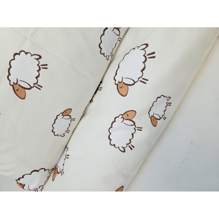 Sheep (Cream Background) bedding set | Žirniukas