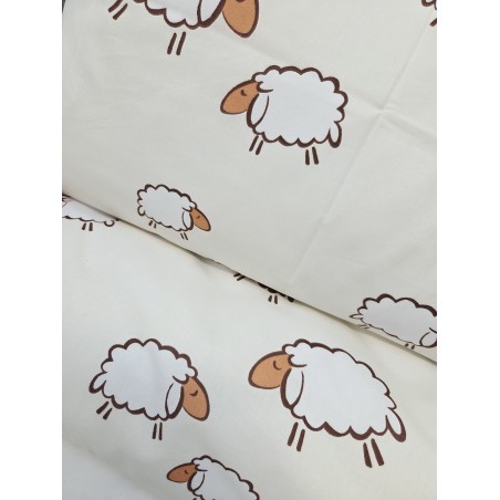 Sheep (Cream Background) bedding set | Žirniukas