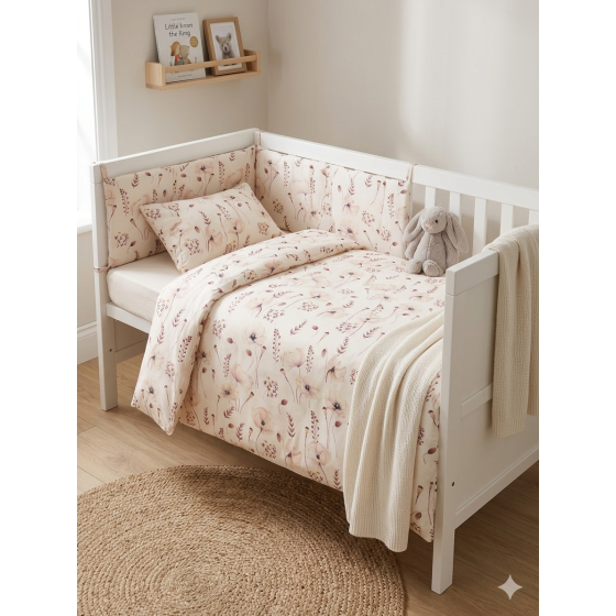 Poppy Field bedding set | Žirniukas