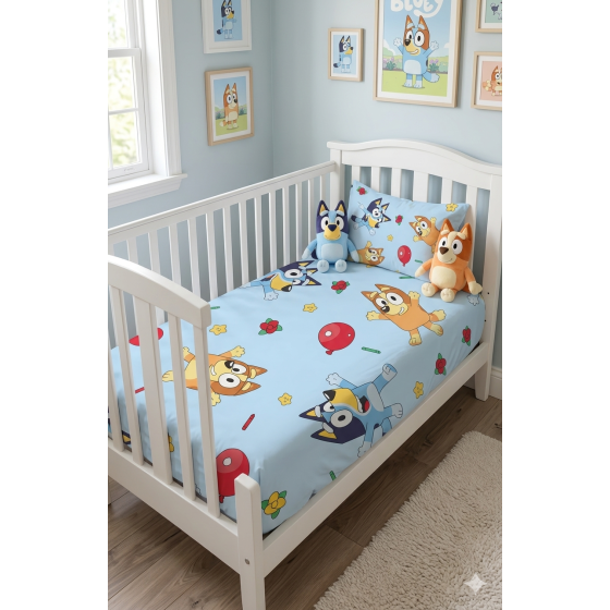 Bluey and Bingo bedding set | Žirniukas