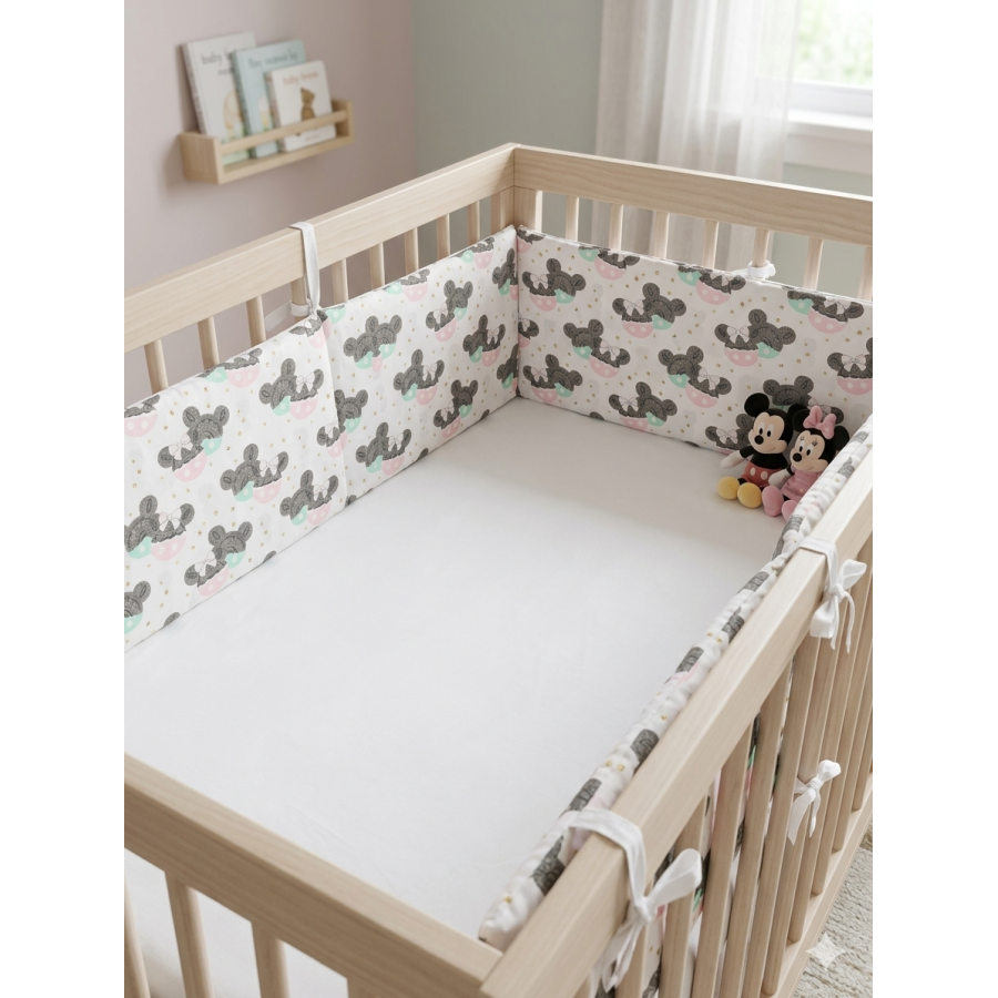 Cookies cot bumper | Žirniukas