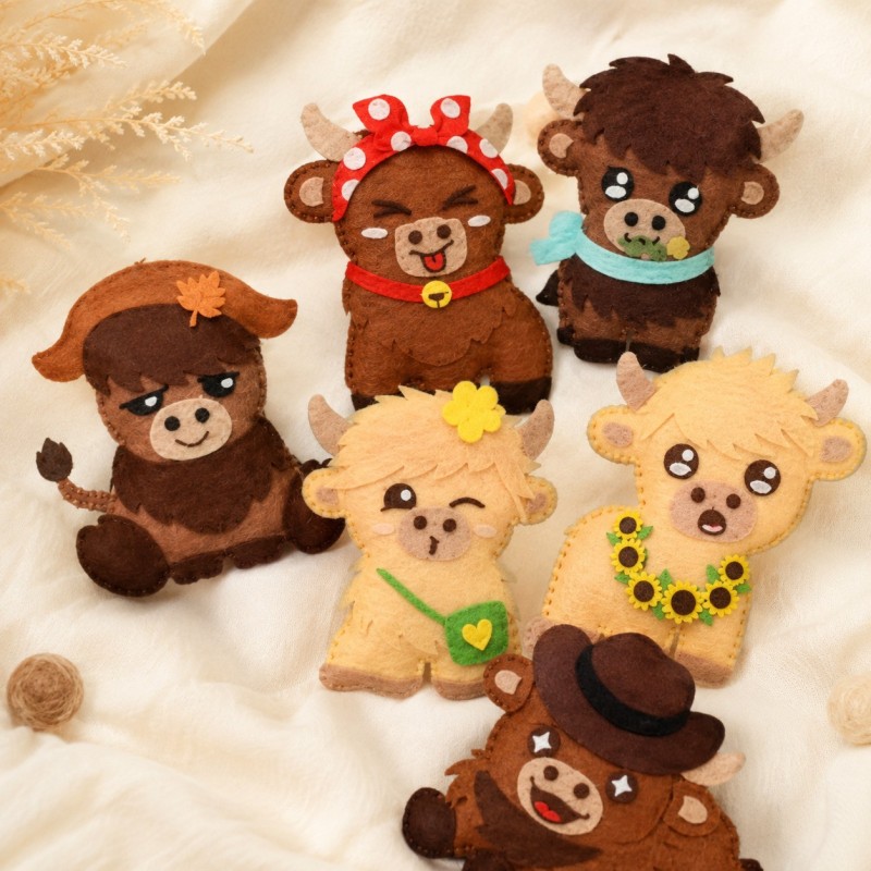 Sewing education "Cows"