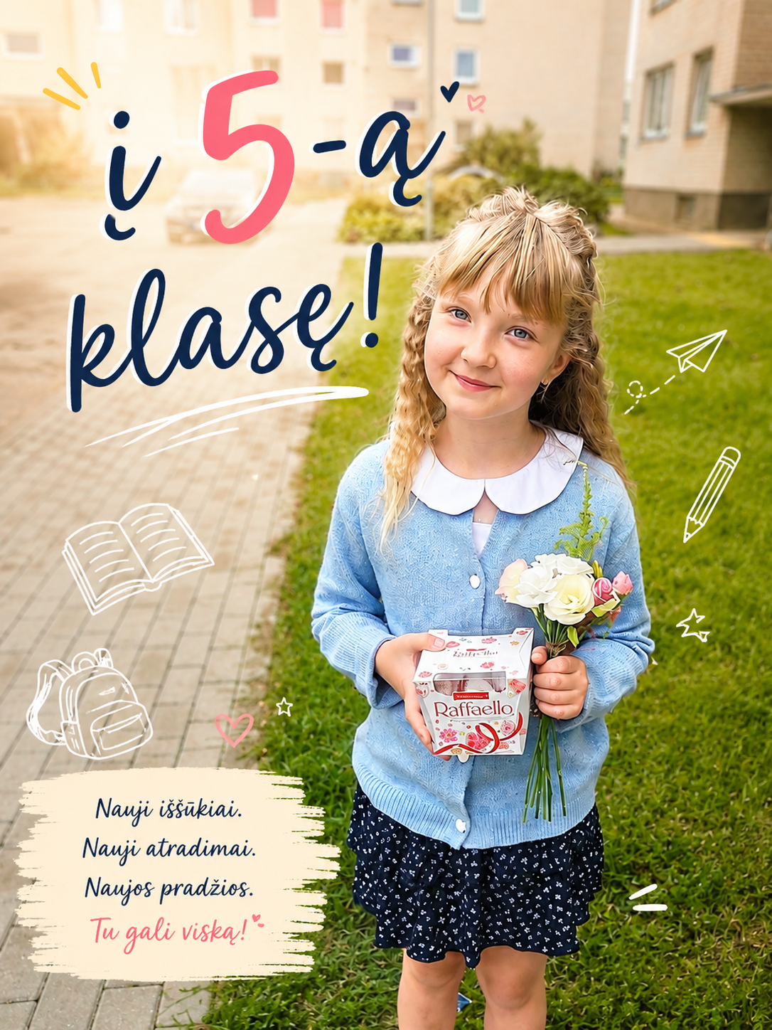 Mano kelias į 5 klasę